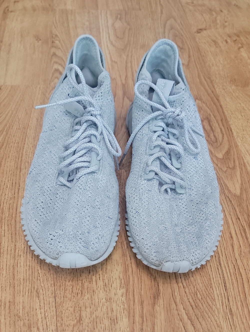 adidas Tubular Gray Athletic Shoes Size 12